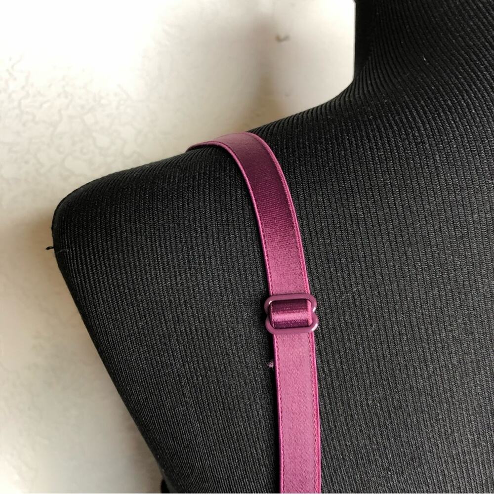 PINK Victoria's Secret purple wear everywhere T-shirt padded underwire bra 34D - Picture 7 of 14